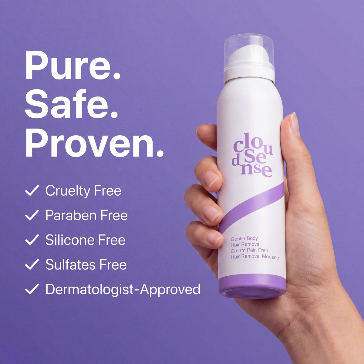 Lumotify™ - Mousse depilatoria para hombres y mujeres