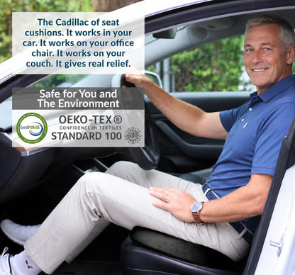 Cojín de asiento Lumotify™ — Alivio instantáneo del dolor de coxis y la zona lumbar