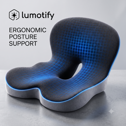Cojín de asiento Lumotify™ — Alivio instantáneo del dolor de coxis y la zona lumbar