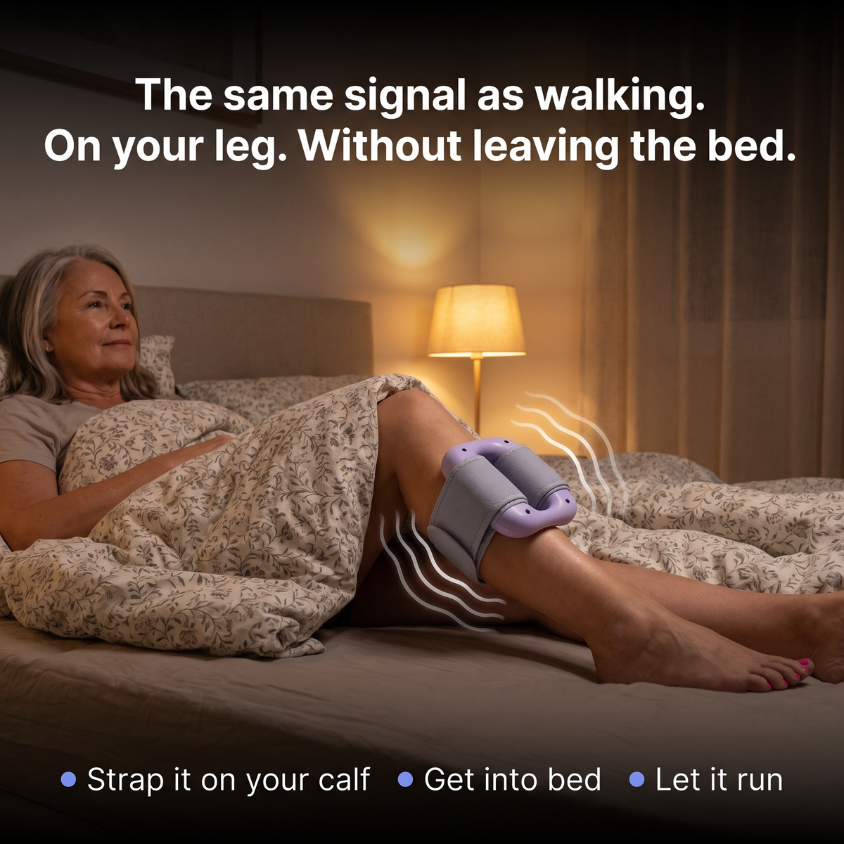 Lumotify™ Pro Mini - Stay in bed when your legs start